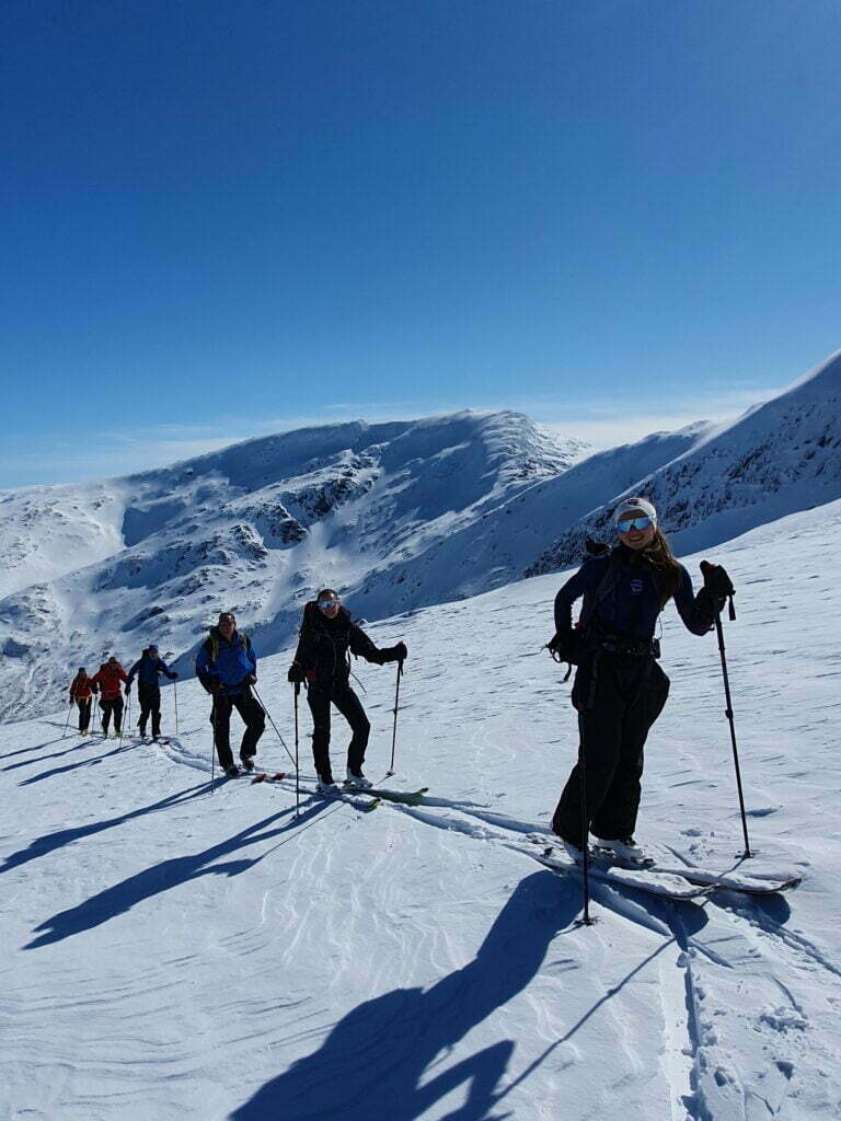 På vei mot Horndalsnuten på Raundalsryggen