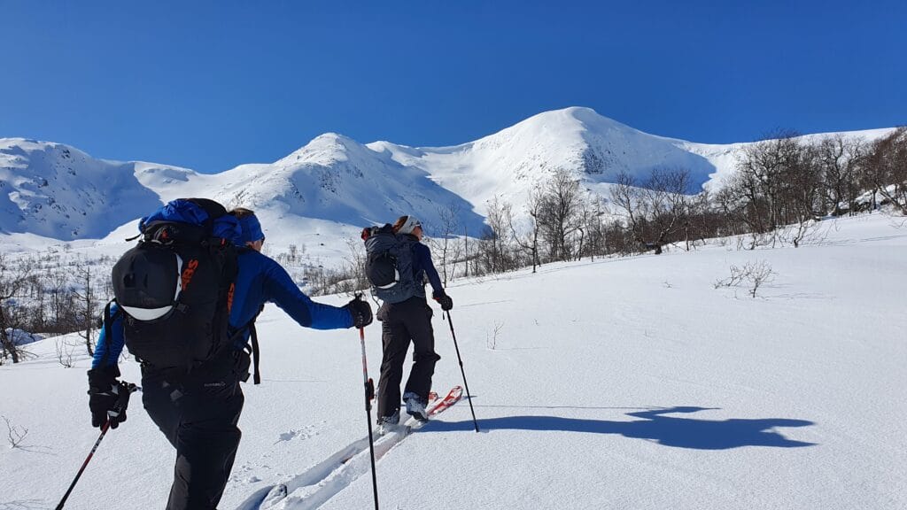 Guida topptur ski på Voss med Wild Voss