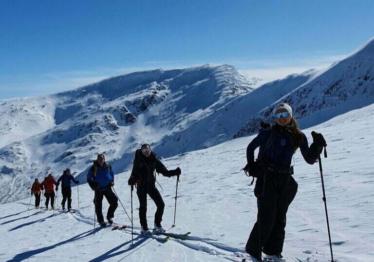 På vei mot Horndalsnuten på Raundalsryggen